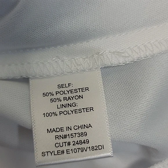 ORIGINALITY BLUE WHITE GINGHAM TIE-FRONT PUFF SLEEVE MINI DRESS SZ MEDIUM - Picture 11 of 14